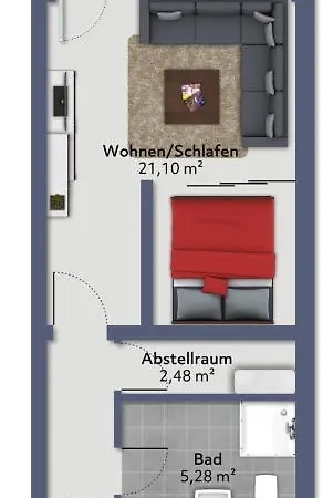 Work & Flat In Near Duesseldorf اركراث